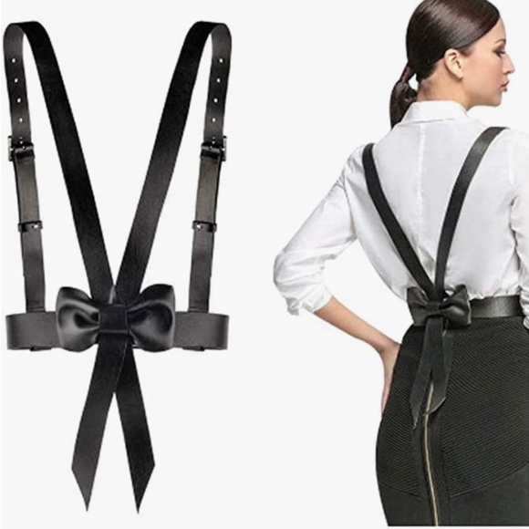 Plus size belt, Punk Belly waist belt, body chain plus, black leather belt, plus